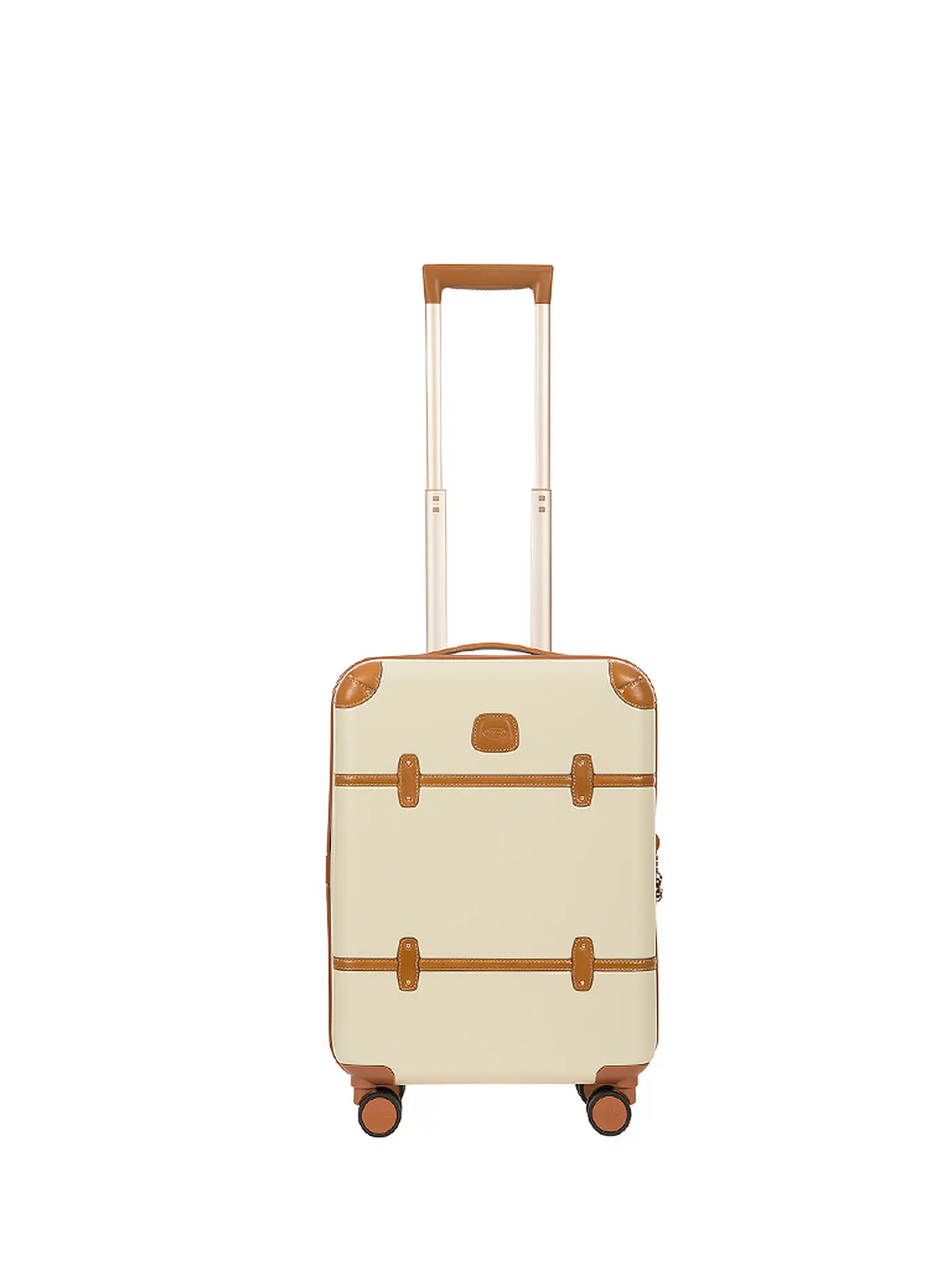 BRICS | Trolley "Bellagio" 55cm (Blau/Tabak) | creme